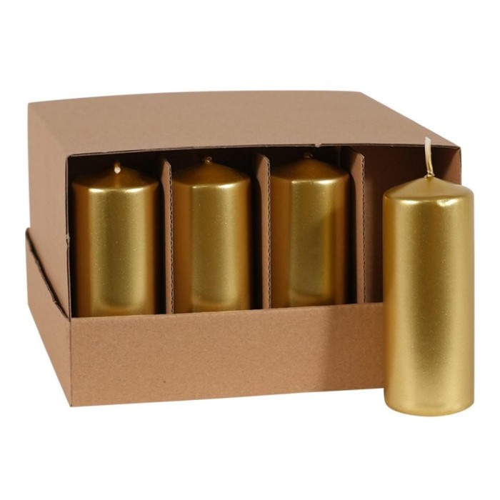 MOCCOLO METALLIZZATO H100XD40 MM. ORO